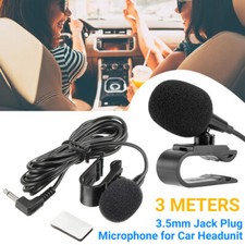 Replacement Microphone Mic Car Stereo Radio Bluetooth 3.5mm jack Sony  3m