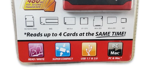 Inland all in one mini lettore di schede USB USB alta velocità USB 2.0 - Foto 4 di 11
