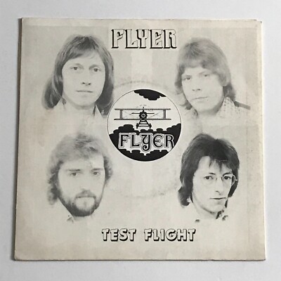 Flyer - Test Flight (Rare/500) 7'' EP Vinyl Record (33rpm) - RR 004 VG+/EX