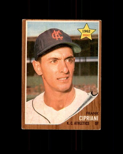 1962 TOPPS BASEBALL CARDS #151 - #522 Complete Your Set - You Pick - Picture 192 of 401