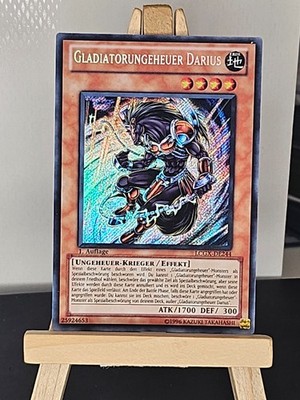 Yu-Gi-Oh! TCG Gladiatorenungeheuer Darius (LCGX-DE244) 1.Auflage Deutsch 2011