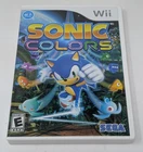 Sonic Colors (Nintendo Wii, 2010) Complete CIB Complete Manual - Tested Working