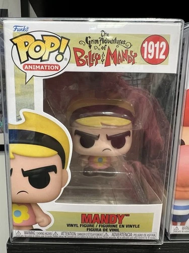 WB FUNKO POP! Animation: Grim Adventures of Billy and Mandy - Mandy + PROTECTOR
