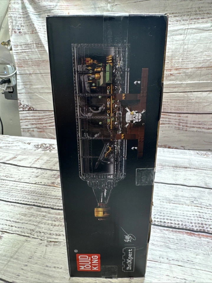 Mould King 10067 Flying Dutchman Pirates of the Caribbean Bottled Pirate Ship - Image 4 of 4