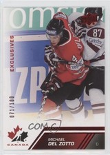2013 Upper Deck Team Canada Exclusives 71/100 Michael Del Zotto #189 01qm