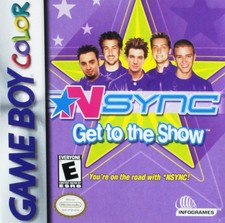 NSYNC: Get to the Show (Nintendo Game Boy Color, 2001) for sale