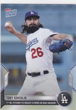2022 TOPPS NOW #450 TONY GONSOLIN- LOS ANGELES DODGERS