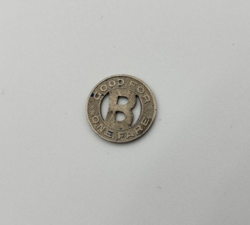 Vintage Bakersfield Kern California Transit Co Railroad token with marks - Picture 2 of 3