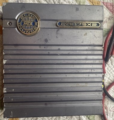 MTX BLUE THUNDER PRO75X2 AMPLIFIER