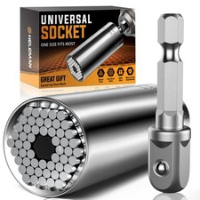 Fathers Day Dad Gifts from Daughter Son, Super Universal One Size, Silver