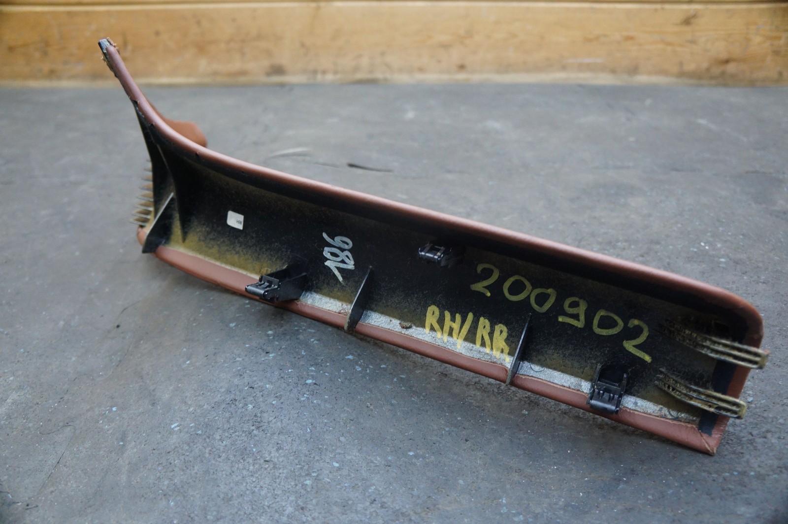 Rear Right Rearward Door Sill Plate AD43-13220-ABW OEM Aston Martin Rapide 2010