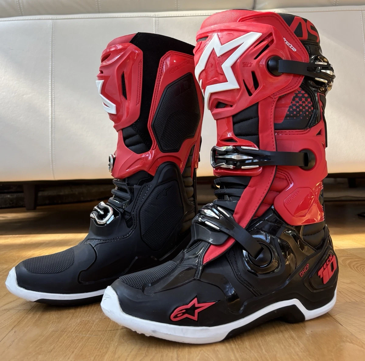 Alpinestars White 8 US Shoe Motorcycle & Powersports Boots for