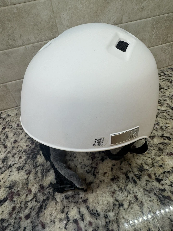 Casco de esquí de snowboard blanco K2 Verdict talla S 51-55 cm nuevo Wow envío rápido Foto 2 de 4