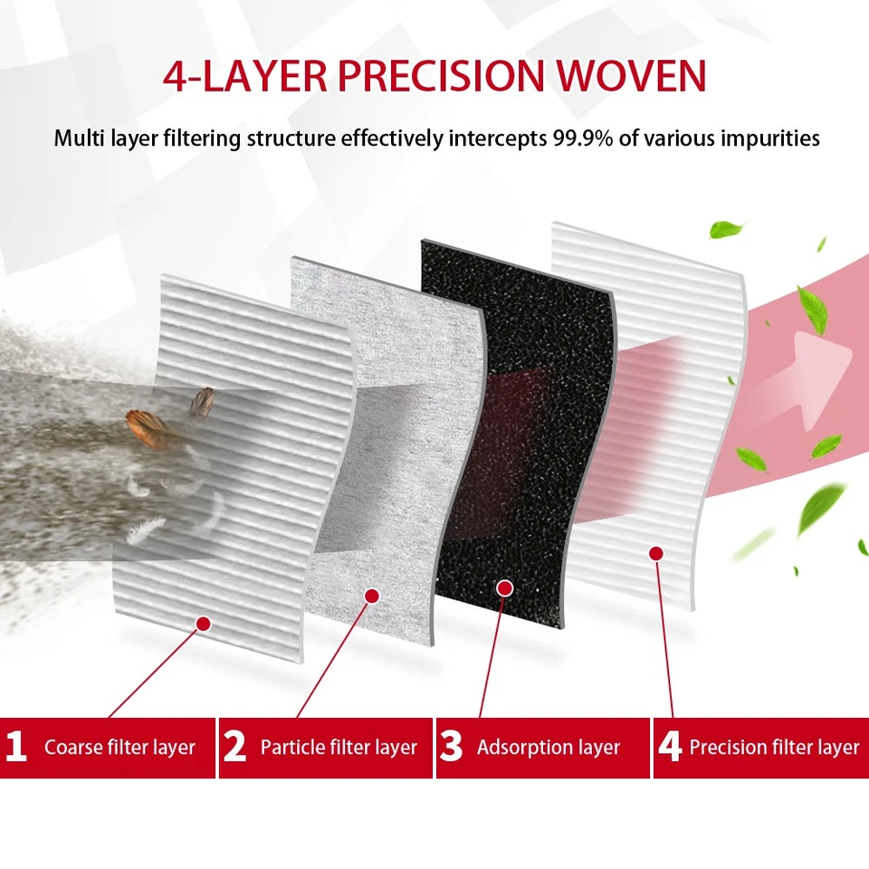 Filtro de aire del motor 1 pieza para Honda Accord 1998-2002 Acura CL 2001-2003 TL 99-03 Foto 3 de 4