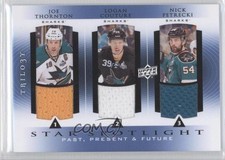 2013 Trilogy Past Present & Future Nicholas Petrecki Joe Thornton Nick HOF 9mx