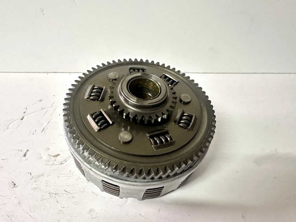 2006 Suzuki LS650 LS 650 Savage S40 Clutch Basket with Pressure Plates READ DESC - Image 2 of 3