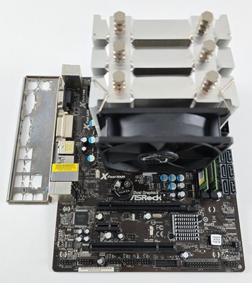 AMD A4 5300 + ASRock FM2A75M-DGS + 8GB DDR3 + Scythe CPU Kühler