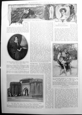 Alte Rachel französische Schauspielerin Camel Constable Sind Shenwar Wada 1911 748P 20.