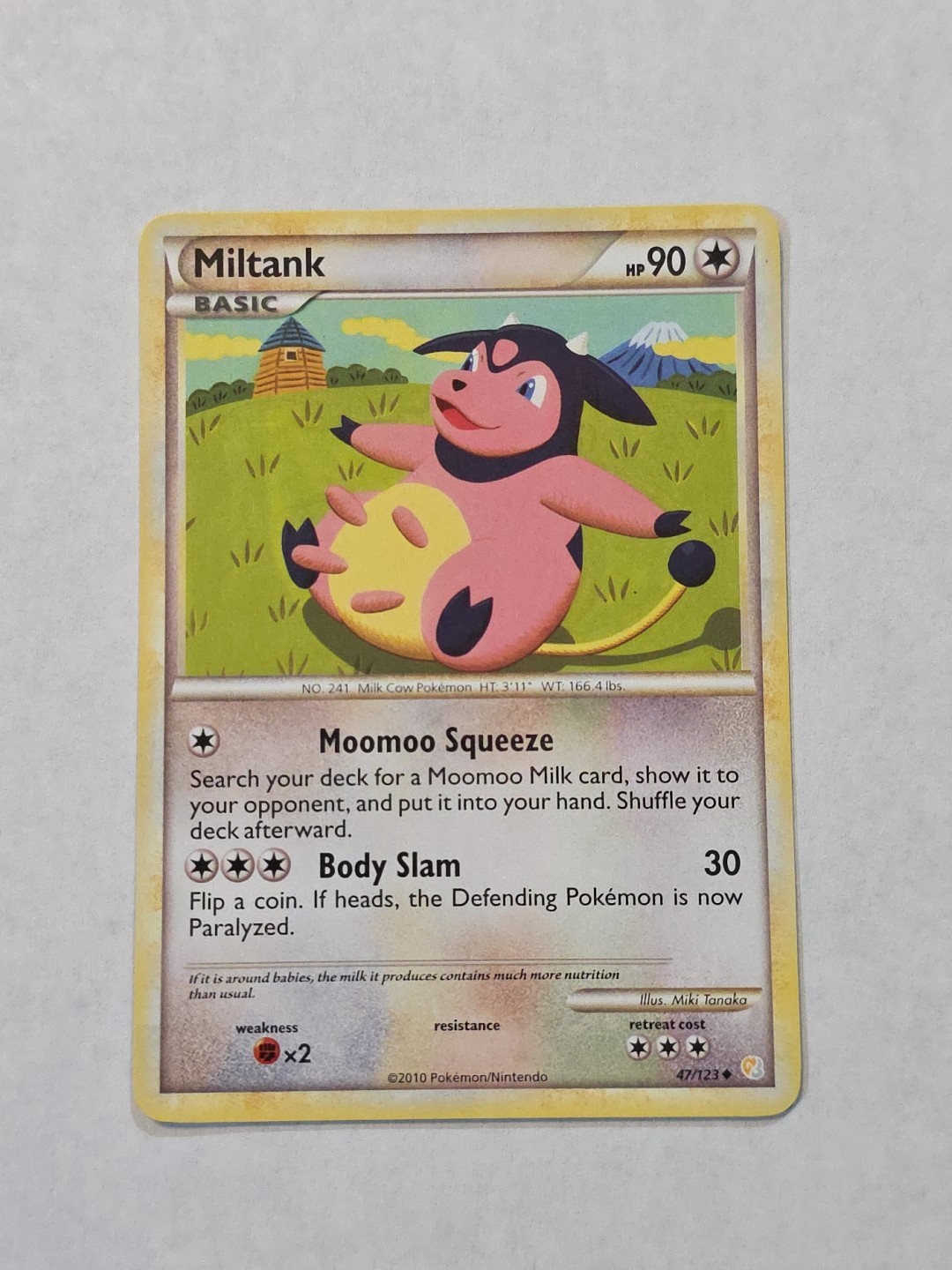 Miltank 47/123 Heartgold & Soulsilver Regular
