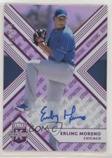 2018 Panini Elite Extra Edition Aspirations Purple /100 Erling Moreno Auto hg6