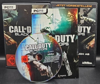 Call of Duty: Black Ops (PC) 2010 Plus Vorbesteller DVD-Case