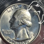 1976 S Washington Silver Quarter Dollar Gem+ BU! Uncirculated!!