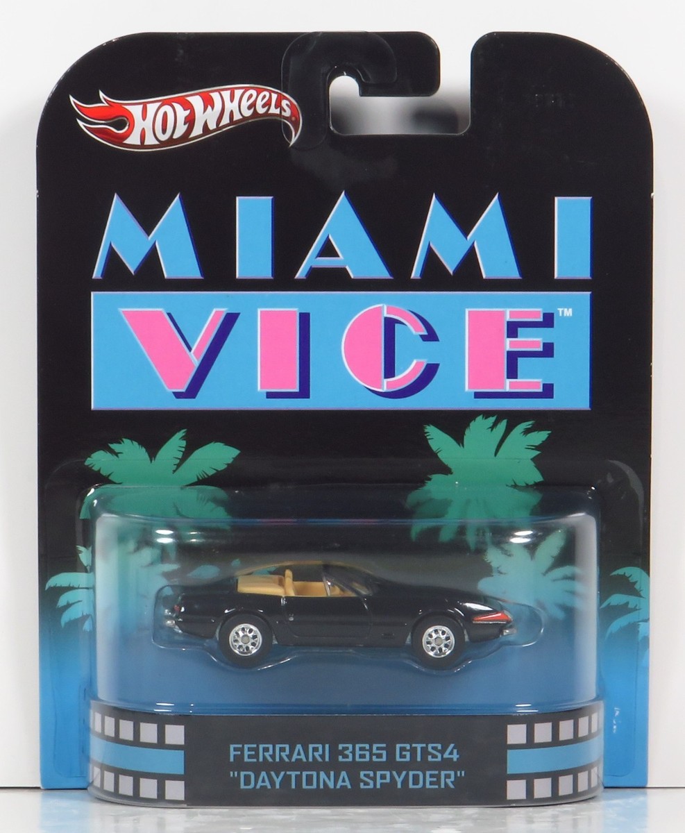 Hot Wheels Retro Entertainment Miami Vice Ferrari 365 GTS4 Daytona