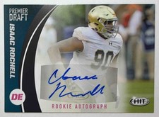 2017 SAGE HIT Isaac Rochell Auto #A82 Fighting Irish