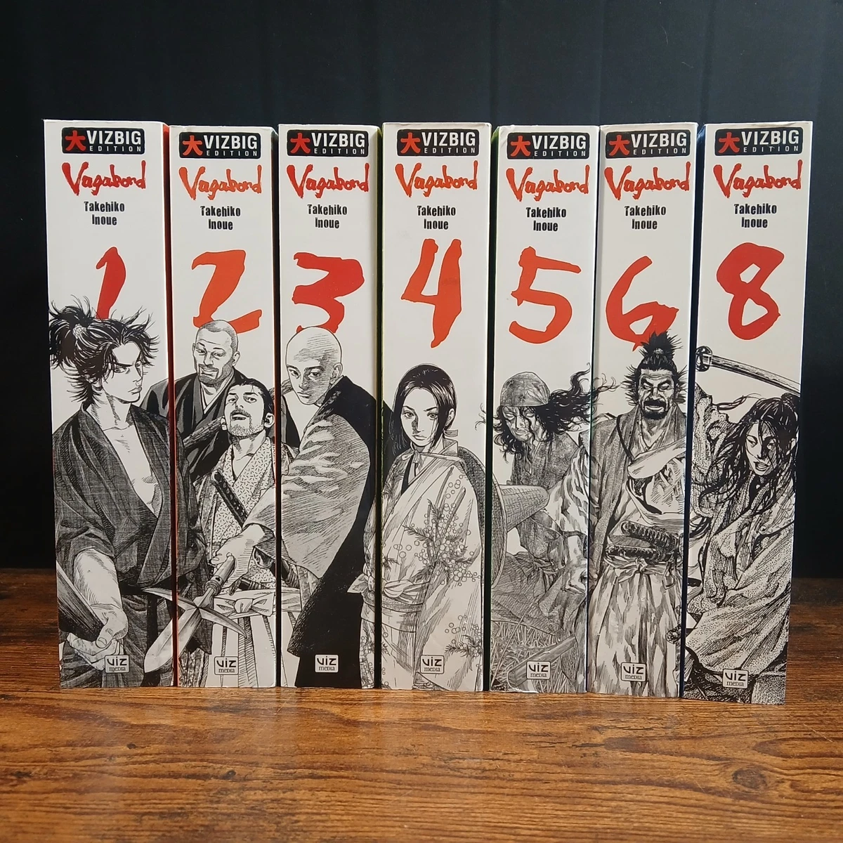 Vagabond English Vol.1-10 バガボンド Vagabond (VIZBIG Edition