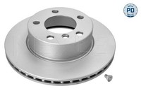 2X Meyle 383 521 0013/PD Bremsscheibe Vorne L/R Passt Zu: BMW 1 (E87), 1 (F20),