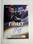 2025 Topps Finest Caleb Williams Finest On Card Autograph Gold 8/50 🔥