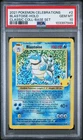 2021 POKEMON CELEBRATIONS CLASSIC COLLECTION #2 BLASTOISE-HOLO PSA 10