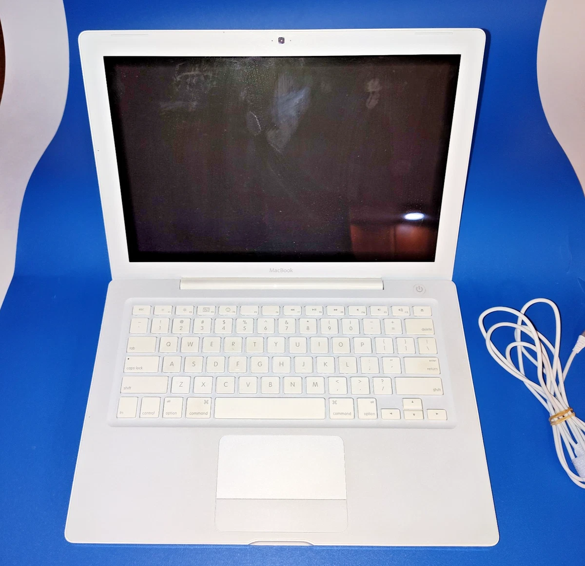 2008苹果MacBook白色笔记本电脑| eBay