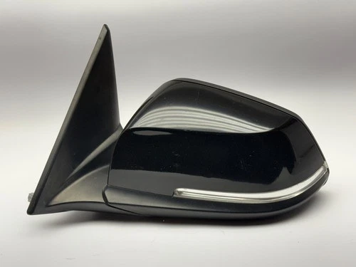 2013-2015 BMW X1 Driver Left Mirror power Black Sapphire