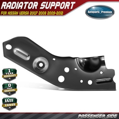 Passenger Radiator Support Side Panel for Nissan Versa 07-12 Steel F2520EL0MA