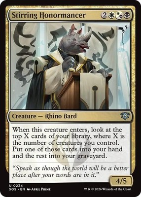 Stirring Honormancer [SOS - 234]