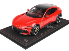 BBR P18231B 1/18 Ferrari Purosangue panoramic roof Red corsa 322 Limited 49pcs