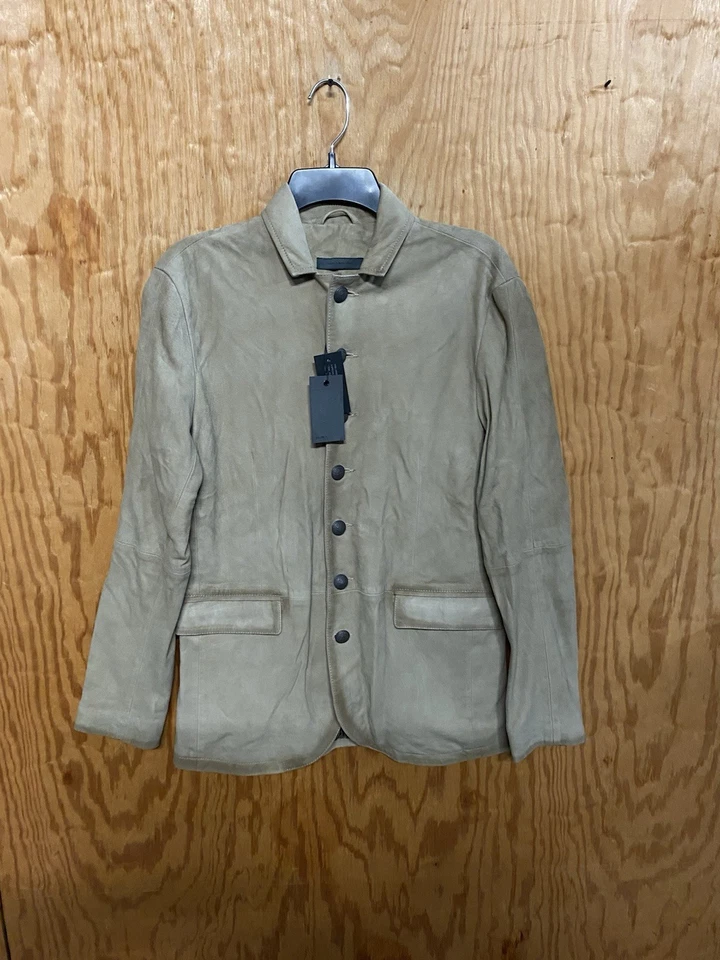 John Varvatos Men's Sand Suede Jacket Size 44 $898 - Image 4 of 4