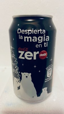  MEXICO  Coca-Cola Zero Polar Bears cans-boîtes-dozen-latas-blikken