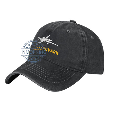 F-111 Aardvark Veterans Men Baseball Cap Adjustable Sport Dad Hat