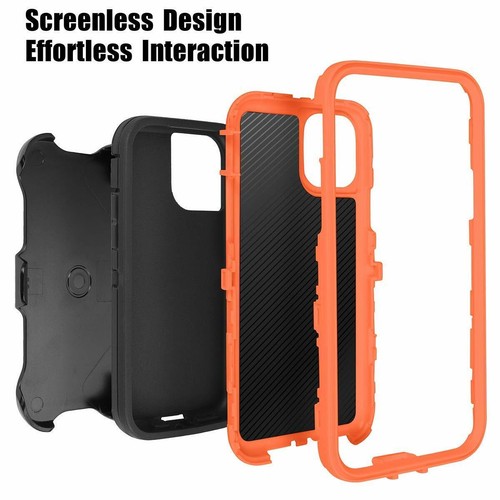 Custodia ibrida iPhone 11 12 13 Pro Max X XS XR mimetica Realtree Forest Defender - Foto 7 di 51
