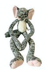 Toys R Us Animal Alley Long Arms Legs Gray Elephant Plush Stuffed Animal 2000