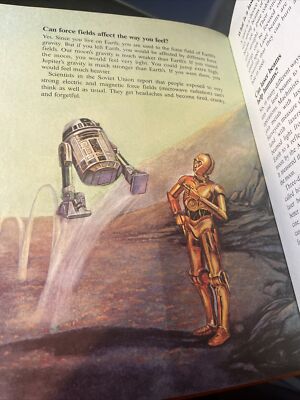 Vintage Star Wars Question and Answer Book About Space ~ 1979 1st