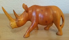 Nashorn Handarbeit aus Kenia 0,26 kg und 18 cm Afrika Unikat schwere Qualit&auml;t #4