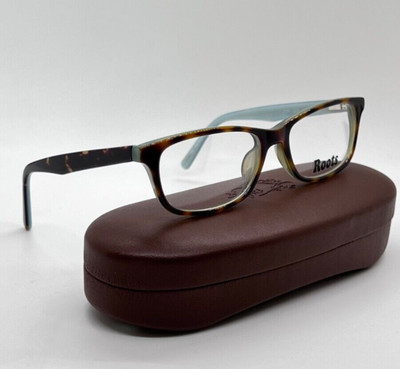 ROOTS Canada RT 674 TOR CEN Handcrafted Eyeglasses Frame 130mm Brown Tortoise