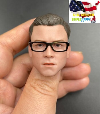 1/6 male Head Kingsman Eggsy for 12'' Male figure Hot toys Phicen Worldbox  USA 