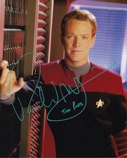 ROBERT DUNCAN MCNEILL signed autograph 20x25cm STAR TREK in person autograph COA