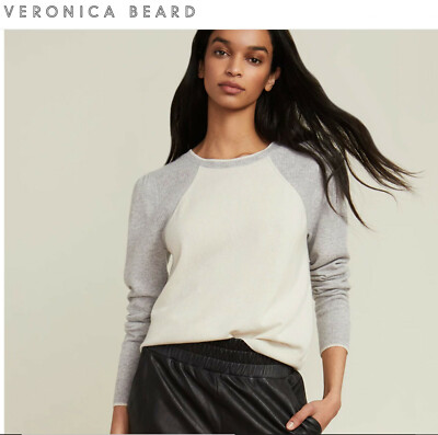 sz XL NWT VERONICA BEARD Sweater ALBERTINA Grey