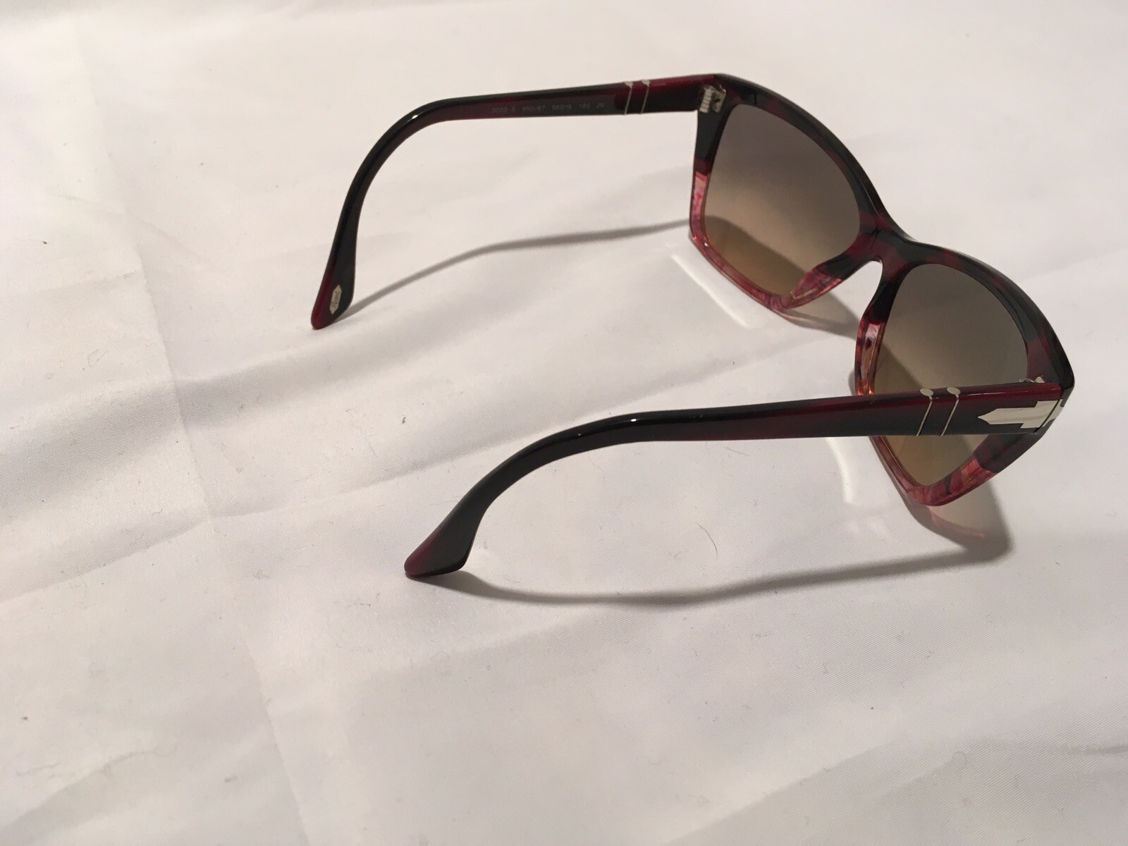 PERSOL LADIES RECTANGULAR TORTOISE SHELL SUNGLASS… - image 3