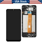 For Samsung Galaxy A12 SM-A125U LCD Touch Screen Assembly Replacement + Frame